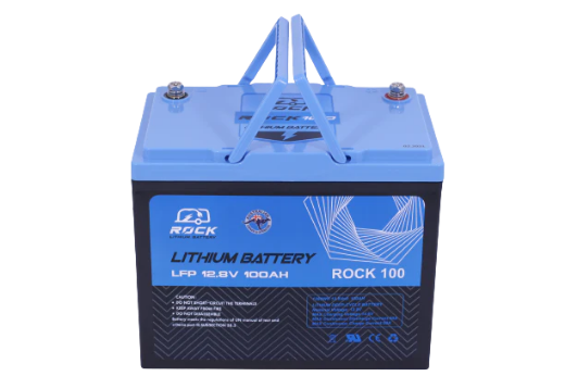 Picture of 4x Rock 12V 100Ah LiFePO4 Batteries